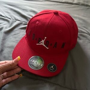 Jordan Red Baseball Cap YOUTH